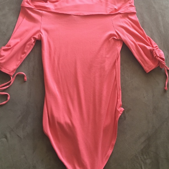 Top Shop Peach Bodysuit - Picture 3 of 4